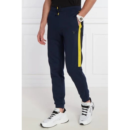 EA7 Spodnie dresowe | Regular Fit S okazyjna cena Gomez Fashion Store