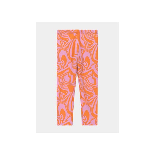 Coccodrillo Legginsy WC4122101VGA Pomarańczowy Slim Fit ze sklepu MODIVO w kategorii Spodnie dziewczęce - zdjęcie 169180088