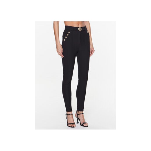 Babylon Spodnie materiałowe S_S00507 Czarny Slim Fit 44 MODIVO