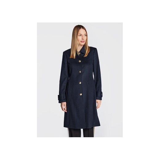 Boss Płaszcz wełniany Culea 50476822 Granatowy Regular Fit 34 okazja MODIVO