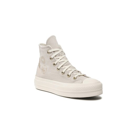 Converse Trampki Ctas Lift Hi A02205C Szary Converse 38 promocja MODIVO