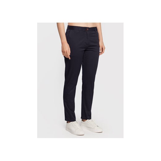 Gant Chinosy Fryda 4150176 Granatowy Regular Fit Gant 38 MODIVO