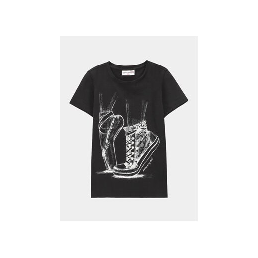 Coccodrillo T-Shirt WC4143209VGA Czarny Regular Fit ze sklepu MODIVO w kategorii Bluzki dziewczęce - zdjęcie 169185595