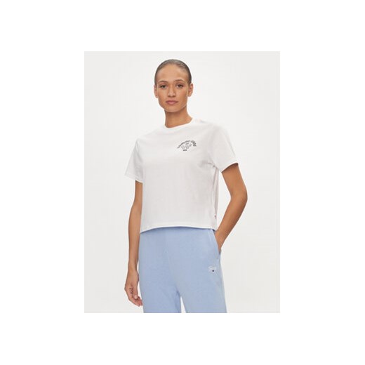 Tommy Jeans T-Shirt Retro DW0DW17831 Biały Boxy Fit ze sklepu MODIVO w kategorii Bluzki damskie - zdjęcie 169185766