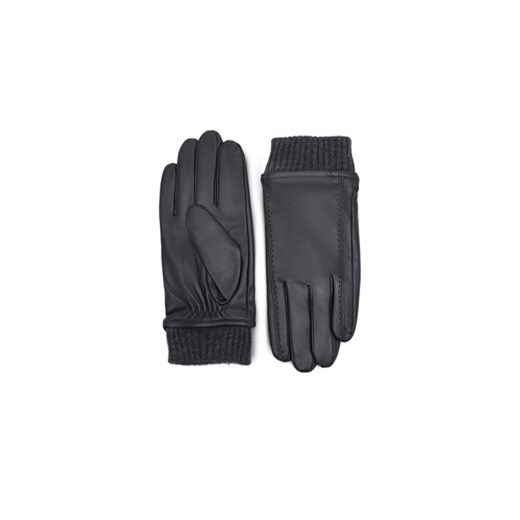 Lasocki Rękawiczki Męskie 2M6-001-AW23 Czarny ze sklepu MODIVO w kategorii Rękawiczki męskie - zdjęcie 169186145