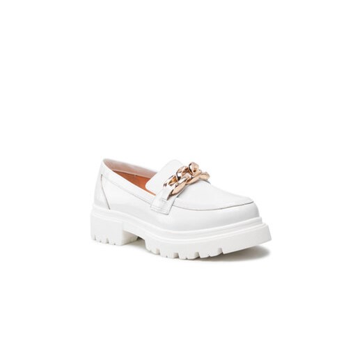 Sergio Bardi Loafersy EST-DONNA-09SB Biały Sergio Bardi 40 okazja MODIVO