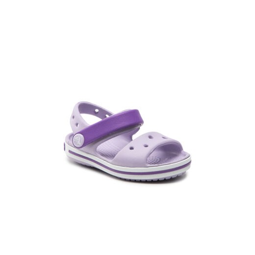 Crocs Sandały Crocband Sandal Kids 12856 Fioletowy Crocs 28_5 MODIVO