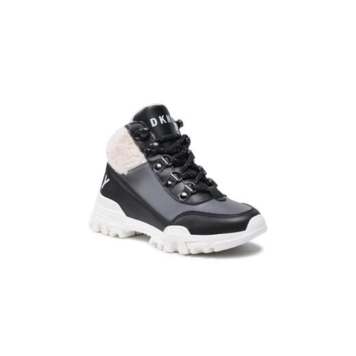 DKNY Trzewiki D39057 Czarny 31 okazja MODIVO