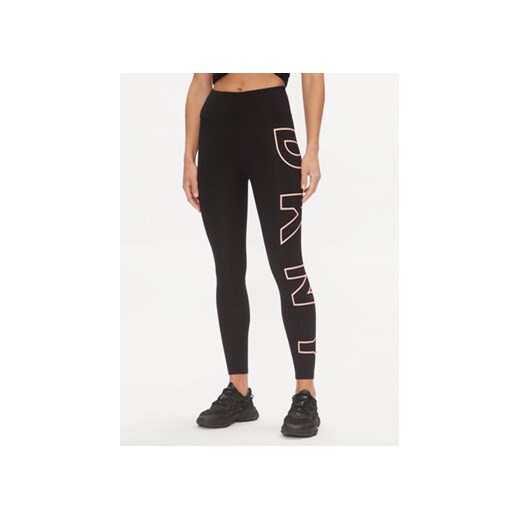 DKNY Sport Legginsy DP3P1960 Różowy Slim Fit ze sklepu MODIVO w kategorii Spodnie damskie - zdjęcie 169187129