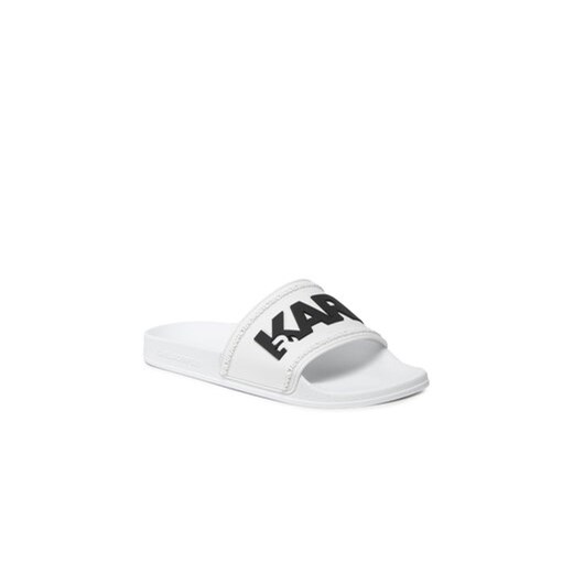 KARL LAGERFELD Klapki KL70004 Biały Karl Lagerfeld 46 MODIVO