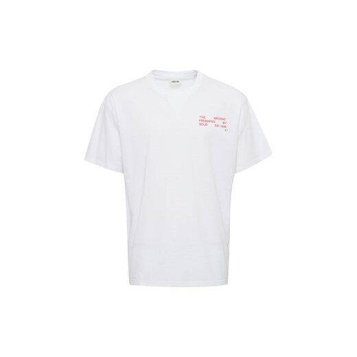 Solid T-Shirt 21107521 Biały Regular Fit ze sklepu MODIVO w kategorii T-shirty męskie - zdjęcie 169187269