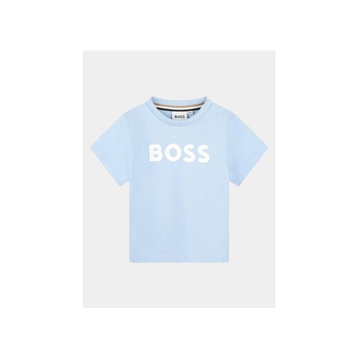 Boss T-Shirt J50601 S Niebieski Regular Fit ze sklepu MODIVO w kategorii T-shirty chłopięce - zdjęcie 169188095