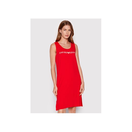 Emporio Armani Sukienka letnia 262498 2R314 00173 Czerwony Relaxed Fit ze sklepu MODIVO w kategorii Sukienki - zdjęcie 169188297
