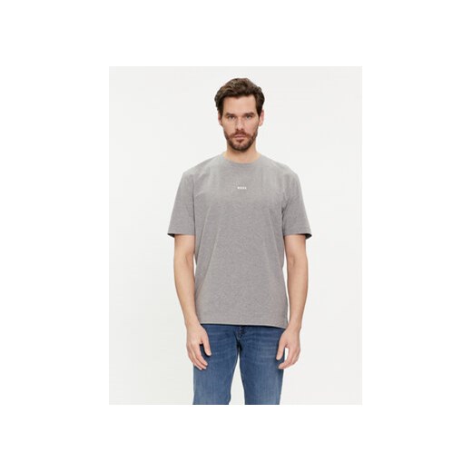 Boss T-Shirt Tchup 50473278 Szary Relaxed Fit ze sklepu MODIVO w kategorii T-shirty męskie - zdjęcie 169188755