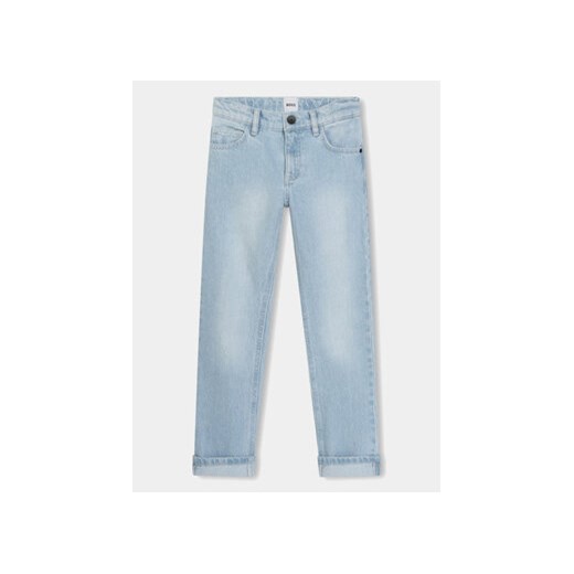 Boss Jeansy J50687 D Niebieski Slim Fit ze sklepu MODIVO w kategorii Spodnie chłopięce - zdjęcie 169188999