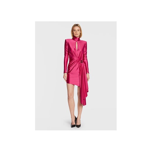 Babylon Sukienka koktajlowa R_EM0797 Różowy Regular Fit ze sklepu MODIVO w kategorii Sukienki - zdjęcie 169189015