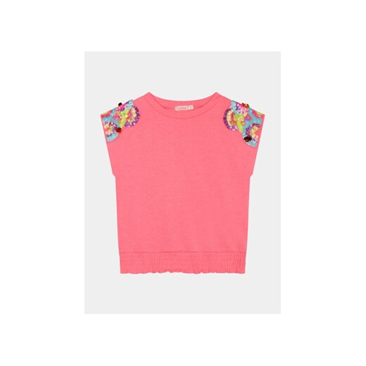 Billieblush Bluzka U20082 Różowy Loose Fit ze sklepu MODIVO w kategorii Bluzki dziewczęce - zdjęcie 169189039