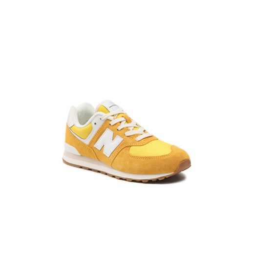 New Balance Sneakersy GC574RC1 Żółty New Balance 35_5 MODIVO