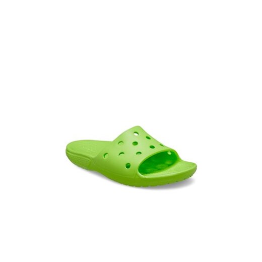 Crocs Klapki Classic Slide Kids 206396 Zielony Crocs 28_29 MODIVO