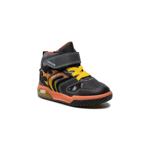 Geox Sneakersy J Inek B. C J949CC 0BU11 C0038 M Czarny ze sklepu MODIVO w kategorii Buty sportowe dziecięce - zdjęcie 169189636
