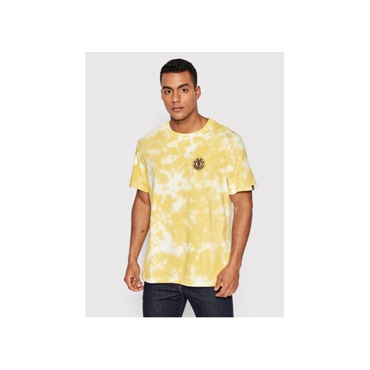 Element T-Shirt Seal BP TD C1SSJ7 Żółty Regular Fit ze sklepu MODIVO w kategorii T-shirty męskie - zdjęcie 169190777