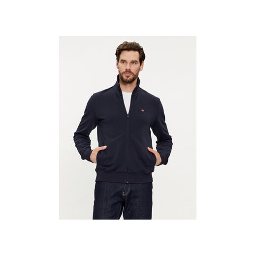 Napapijri Bluza Balis NP0A4HHW Granatowy Regular Fit ze sklepu MODIVO w kategorii Bluzy męskie - zdjęcie 169191778
