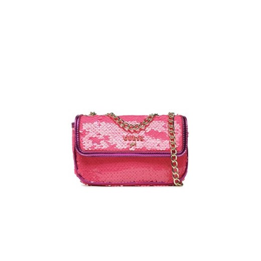 Guess Torebka Mini Crossbody Bag J3GZ12 WFHI0 Różowy ze sklepu MODIVO w kategorii Torby i walizki dziecięce - zdjęcie 169191845