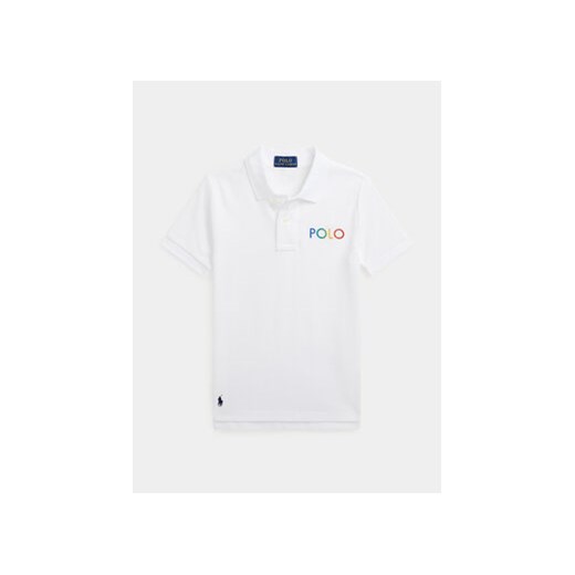 Polo Ralph Lauren Polo 322936092001 Biały Regular Fit ze sklepu MODIVO w kategorii T-shirty chłopięce - zdjęcie 169196558