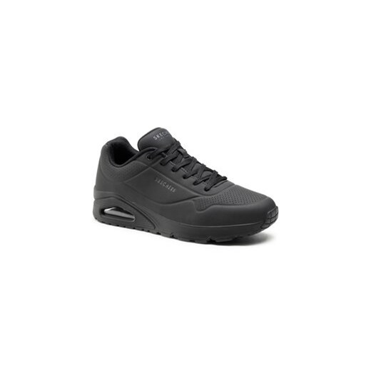 Skechers Sneakersy Uno-Stand On Air 52458/BBK Czarny Skechers 41_5 wyprzedaż MODIVO