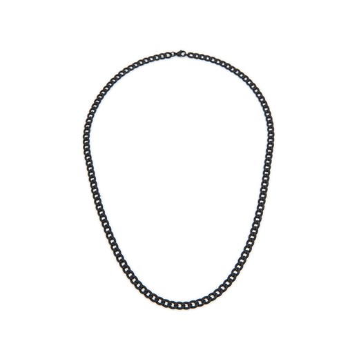 Cropp - Czarny łańcuch - czarny ze sklepu Cropp w kategorii Naszyjniki męskie - zdjęcie 169197267