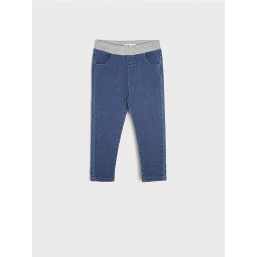Sinsay - Jegginsy - niebieski ze sklepu Sinsay w kategorii Spodnie i półśpiochy - zdjęcie 169199277