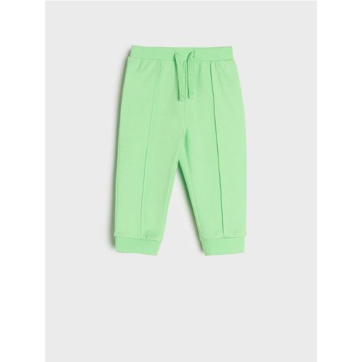 Sinsay - Spodnie dresowe jogger - zielony ze sklepu Sinsay w kategorii Spodnie i półśpiochy - zdjęcie 169199346
