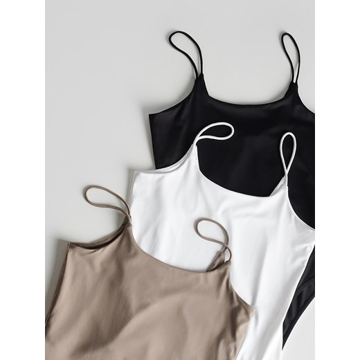 Reserved - Dopasowane body - czarny Reserved L Reserved