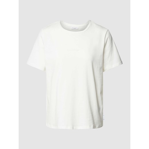 T-shirt z detalem z logo ze sklepu Peek&Cloppenburg  w kategorii Bluzki damskie - zdjęcie 169201745