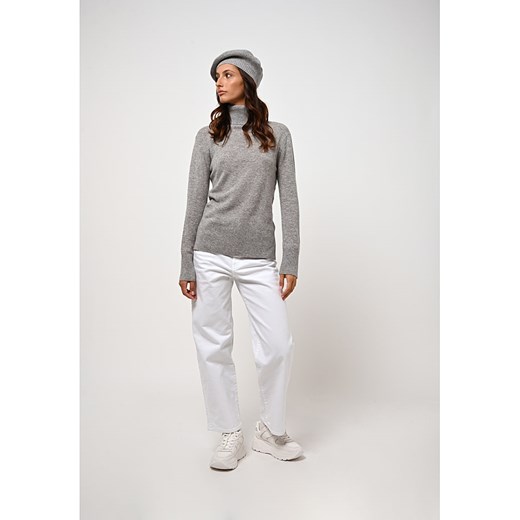 AUTHENTIC CASHMERE Kaszmirowy golf &quot;Fornet&quot; w kolorze szarym ze sklepu Limango Polska w kategorii Swetry damskie - zdjęcie 169202575