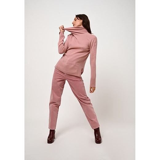 AUTHENTIC CASHMERE Kaszmirowy golf &quot;Fornet&quot; w kolorze jasnoróżowym ze sklepu Limango Polska w kategorii Swetry damskie - zdjęcie 169202578
