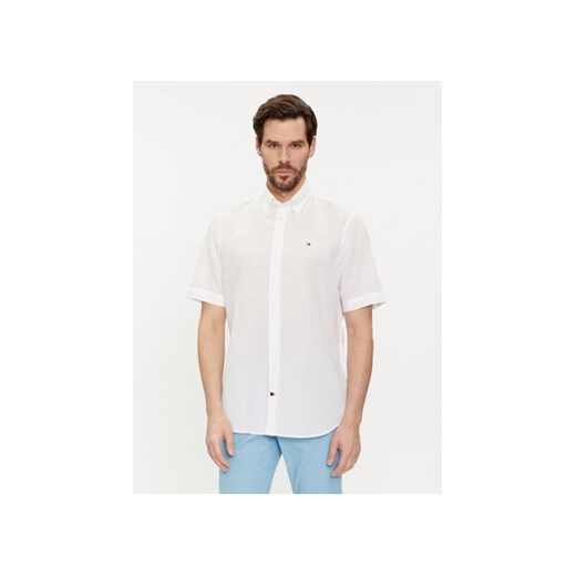Tommy Hilfiger Koszula MW0MW35323 Biały Regular Fit ze sklepu MODIVO w kategorii Koszule męskie - zdjęcie 169204259