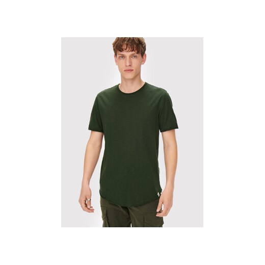 Only & Sons T-Shirt Benne 22017822 Zielony Regular Fit ze sklepu MODIVO w kategorii T-shirty męskie - zdjęcie 169204827