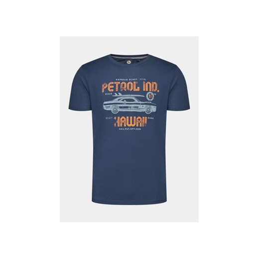 Petrol Industries T-Shirt M-1040-TSR604 Niebieski Regular Fit ze sklepu MODIVO w kategorii T-shirty męskie - zdjęcie 169204876