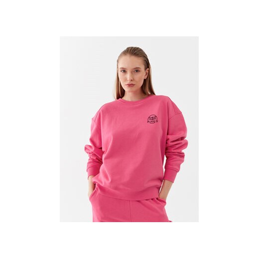 Pinko Bluza Maglia 101831 A162 Różowy Relaxed Fit ze sklepu MODIVO w kategorii Bluzy damskie - zdjęcie 169205127