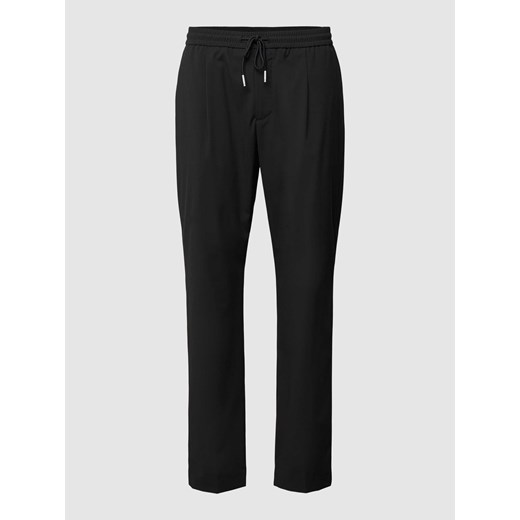 Spodnie materiałowe z prostą nogawką i kieszeniami z tyłu ze sklepu Peek&Cloppenburg  w kategorii Spodnie męskie - zdjęcie 169216555
