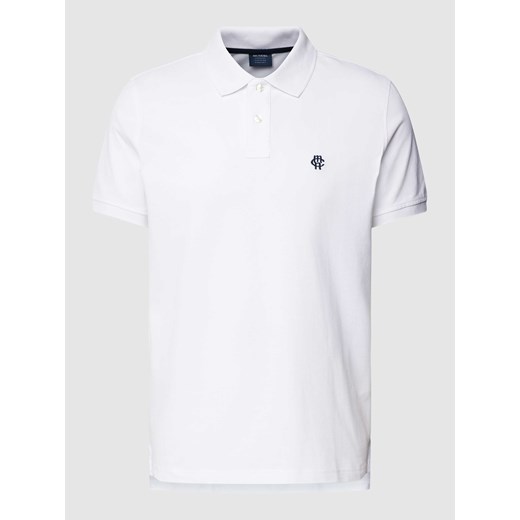 Koszulka polo z wyhaftowanym logo ze sklepu Peek&Cloppenburg  w kategorii T-shirty męskie - zdjęcie 169216558
