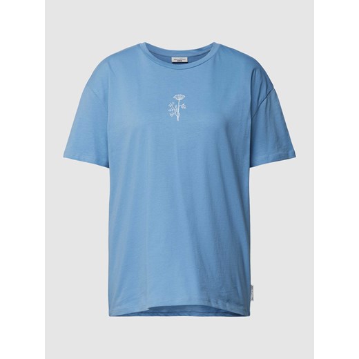 T-shirt z wyhaftowanym motywem ze sklepu Peek&Cloppenburg  w kategorii Bluzki damskie - zdjęcie 169216609