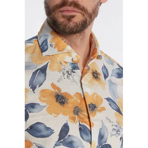 Joop! Lniana koszula 17 JSH-146Pai-W 10017663 | Slim Fit Joop! 40 wyprzedaż Gomez Fashion Store