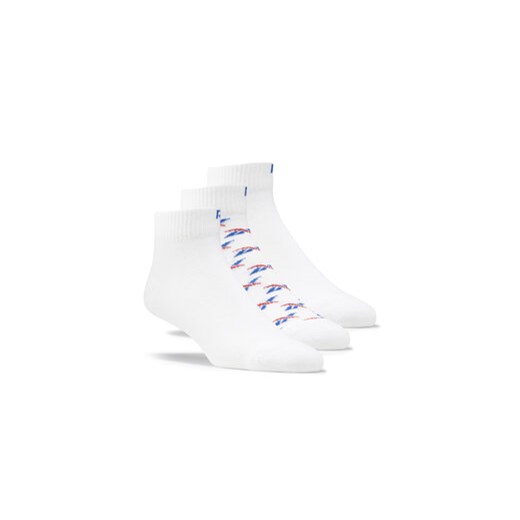 Reebok Skarpety Niskie Unisex Classics Ankle Socks 3 Pairs GD1030 Biały ze sklepu MODIVO w kategorii Skarpetki damskie - zdjęcie 169219405