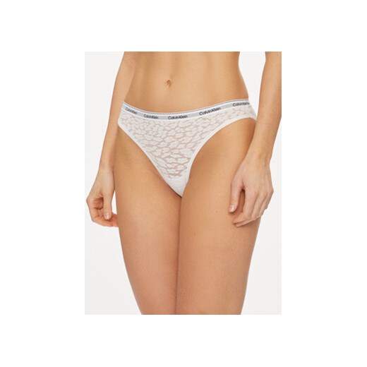 Calvin Klein Underwear Figi klasyczne 000QD5050E Biały ze sklepu MODIVO w kategorii Majtki damskie - zdjęcie 169219666