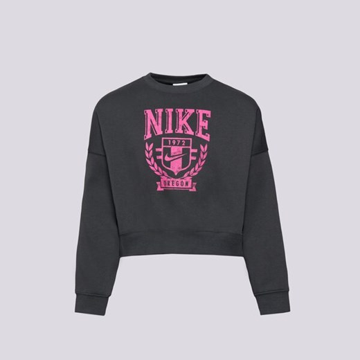 NIKE BLUZA G NSW TREND FLC CREW PRNT GIRL ze sklepu Sizeer w kategorii Bluzy dziewczęce - zdjęcie 169219785