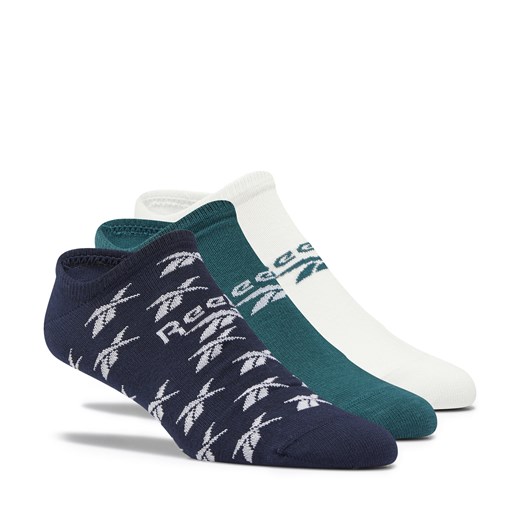 Skarpety stopki unisex Reebok Classics Invisible Socks 3 Pairs H47529 midnight Reebok S wyprzedaż eobuwie.pl
