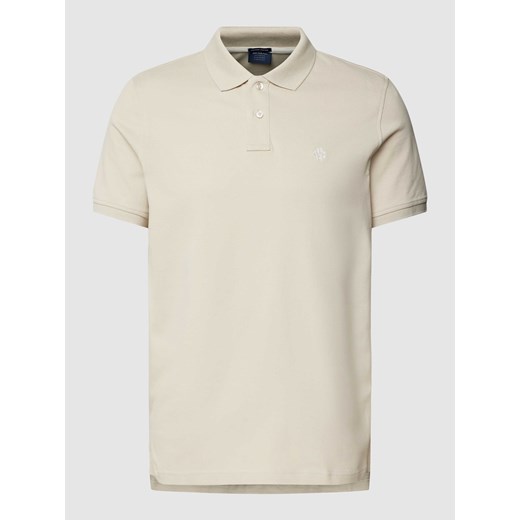 Koszulka polo z wyhaftowanym logo ze sklepu Peek&Cloppenburg  w kategorii T-shirty męskie - zdjęcie 169221236