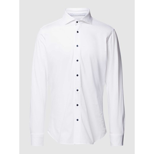 Koszula biznesowa o kroju slim fit z kołnierzykiem typu cutaway Profuomo 43 Peek&Cloppenburg 